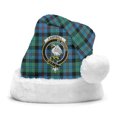 Clan Campbell of Cawdor Ancient Tartan Crest Christmas Santa Hat XR33 Campbell of Cawdor Ancient Tartan Tartan Santa Hat   