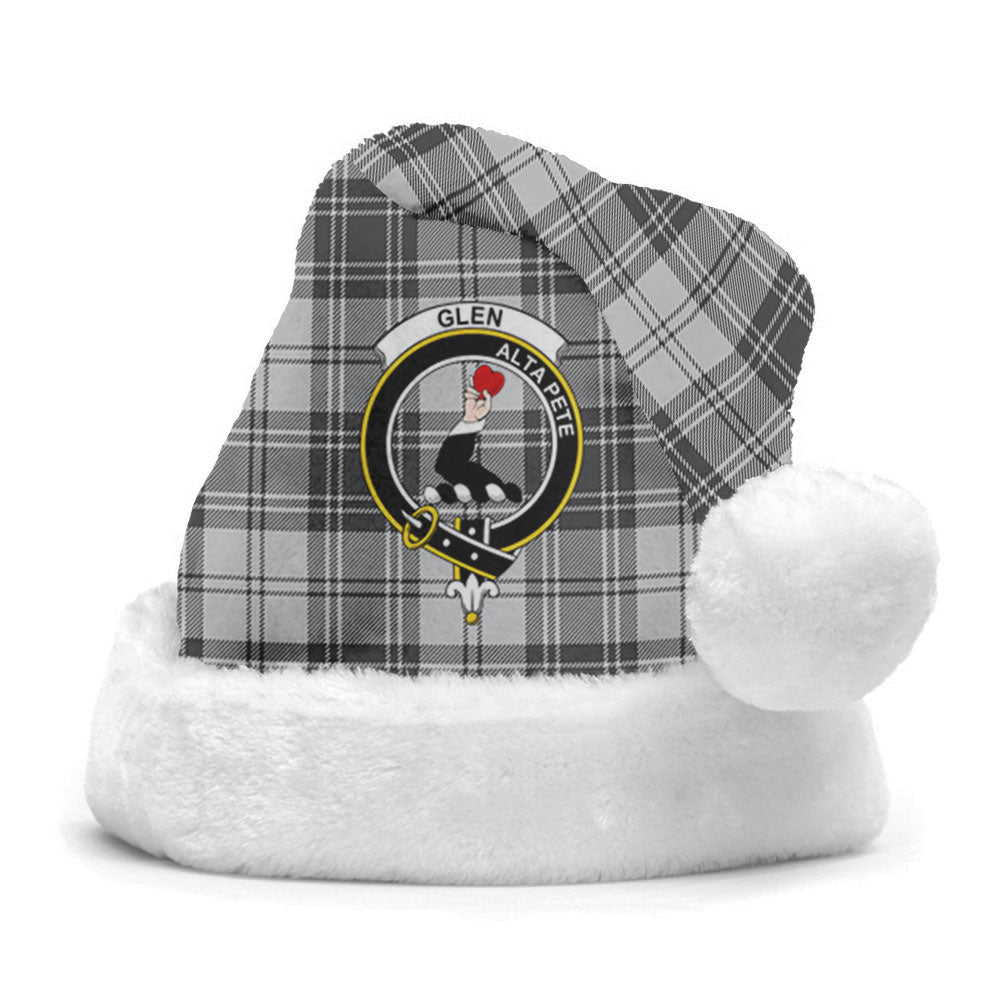 Clan Glen Tartan Crest Christmas Santa Hat PH70 Glen Tartan Tartan Santa Hat   
