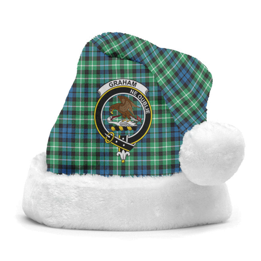 Clan Graham of Montrose Ancient Tartan Crest Christmas Santa Hat DN63 Graham of Montrose Ancient Tartan Tartan Santa Hat   