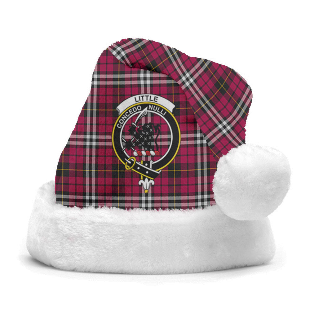 Clan Little Tartan Crest Christmas Santa Hat QK34 Little Tartan Tartan Santa Hat   