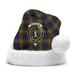 Clan MacLellan Modern Tartan Crest Christmas Santa Hat FL91 MacLellan Modern Tartan Tartan Santa Hat   