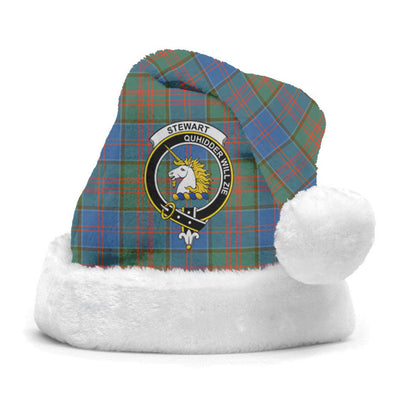 Clan Stewart of Appin Hunting Ancient Tartan Crest Christmas Santa Hat
