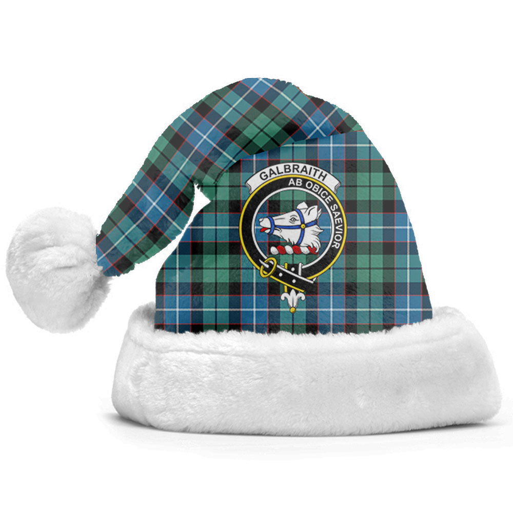 Clan Galbraith Ancient Tartan Crest Christmas Santa Hat VN23 Galbraith Ancient Tartan Tartan Santa Hat   