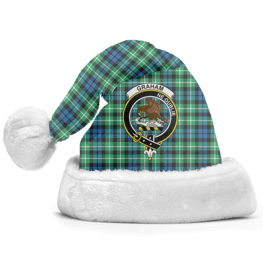 Clan Graham of Montrose Ancient Tartan Crest Christmas Santa Hat DN63 Graham of Montrose Ancient Tartan Tartan Santa Hat   
