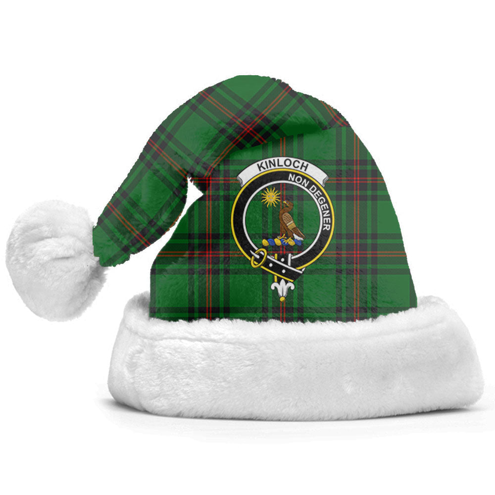 Clan Kinloch Tartan Crest Christmas Santa Hat EC69 Kinloch Tartan Tartan Santa Hat   