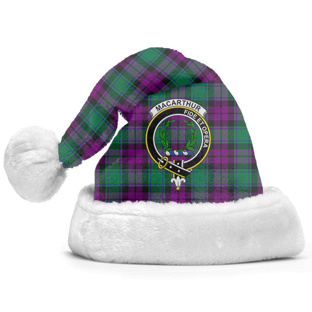 Clan MacArthur � Milton Tartan Crest Christmas Santa Hat FM29 MacArthur � Milton Tartan Tartan Santa Hat   