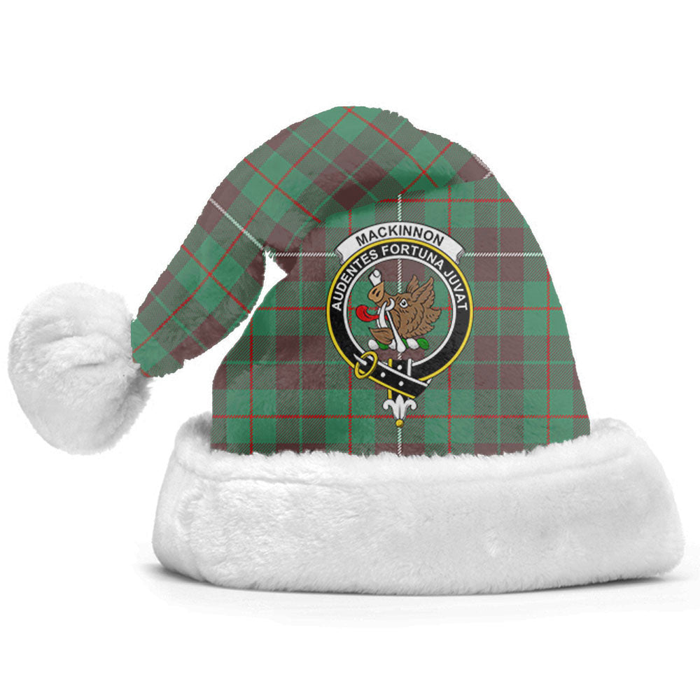 Clan MacKinnon Hunting Ancient Tartan Crest Christmas Santa Hat ZW70 MacKinnon Hunting Ancient Tartan Tartan Santa Hat   