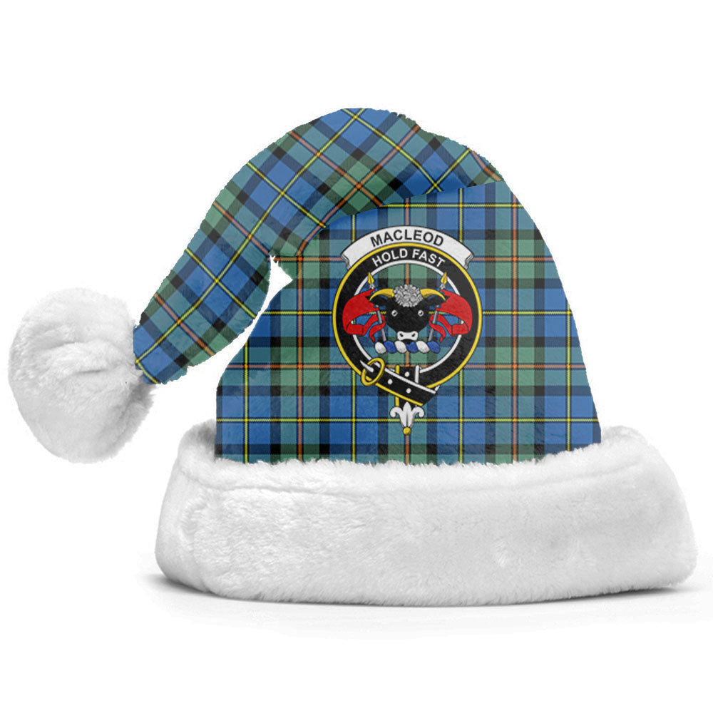 Clan MacLeod of Harris Ancient Tartan Crest Christmas Santa Hat HK67 MacLeod of Harris Ancient Tartan Tartan Santa Hat   