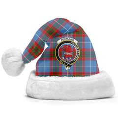 Clan Pentland Tartan Crest Christmas Santa Hat HZ59 Pentland Tartan Tartan Santa Hat   