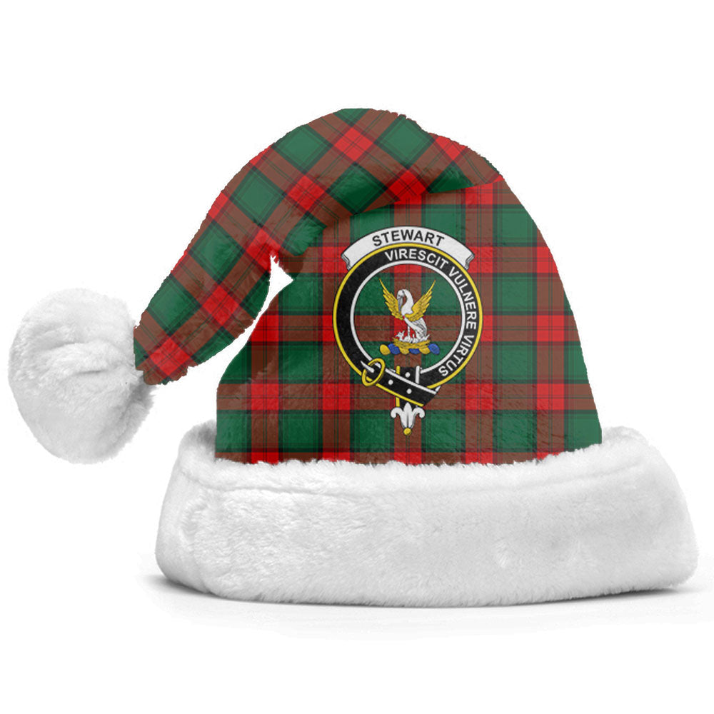 Clan Stewart Atholl Modern Tartan Crest Christmas Santa Hat LB23 Stewart Atholl Modern Tartan Tartan Santa Hat   