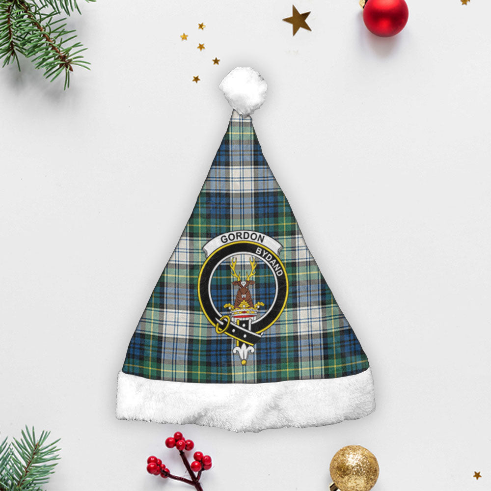 Clan Gordon Dress Ancient Tartan Crest Christmas Santa Hat BN77 Gordon Dress Ancient Tartan Tartan Santa Hat   