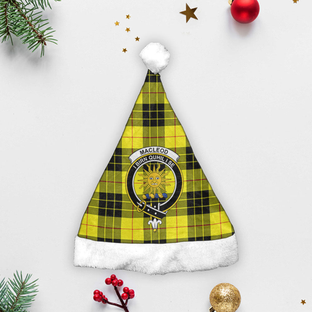 Clan MacLeod of Lewis Modern Tartan Crest Christmas Santa Hat TS12 MacLeod of Lewis Modern Tartan Tartan Santa Hat   