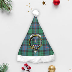 Clan Morrison Ancient Tartan Crest Christmas Santa Hat XS69 Morrison Ancient Tartan Tartan Santa Hat   