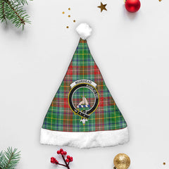 Clan Muirhead Tartan Crest Christmas Santa Hat WN44 Muirhead Tartan Tartan Santa Hat   