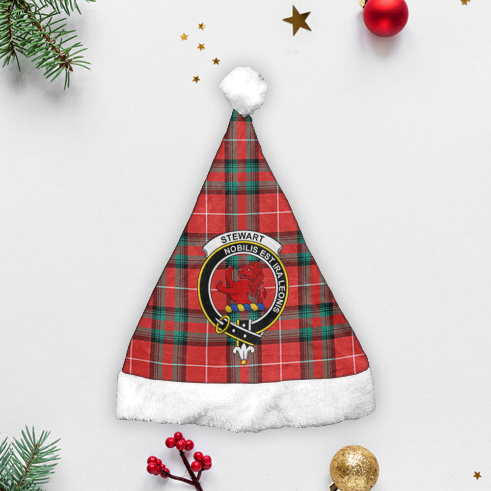 Clan Stewart (Stuart) of Bute Tartan Crest Christmas Santa Hat GP21 Stewart (Stuart) of Bute Tartan Tartan Santa Hat   