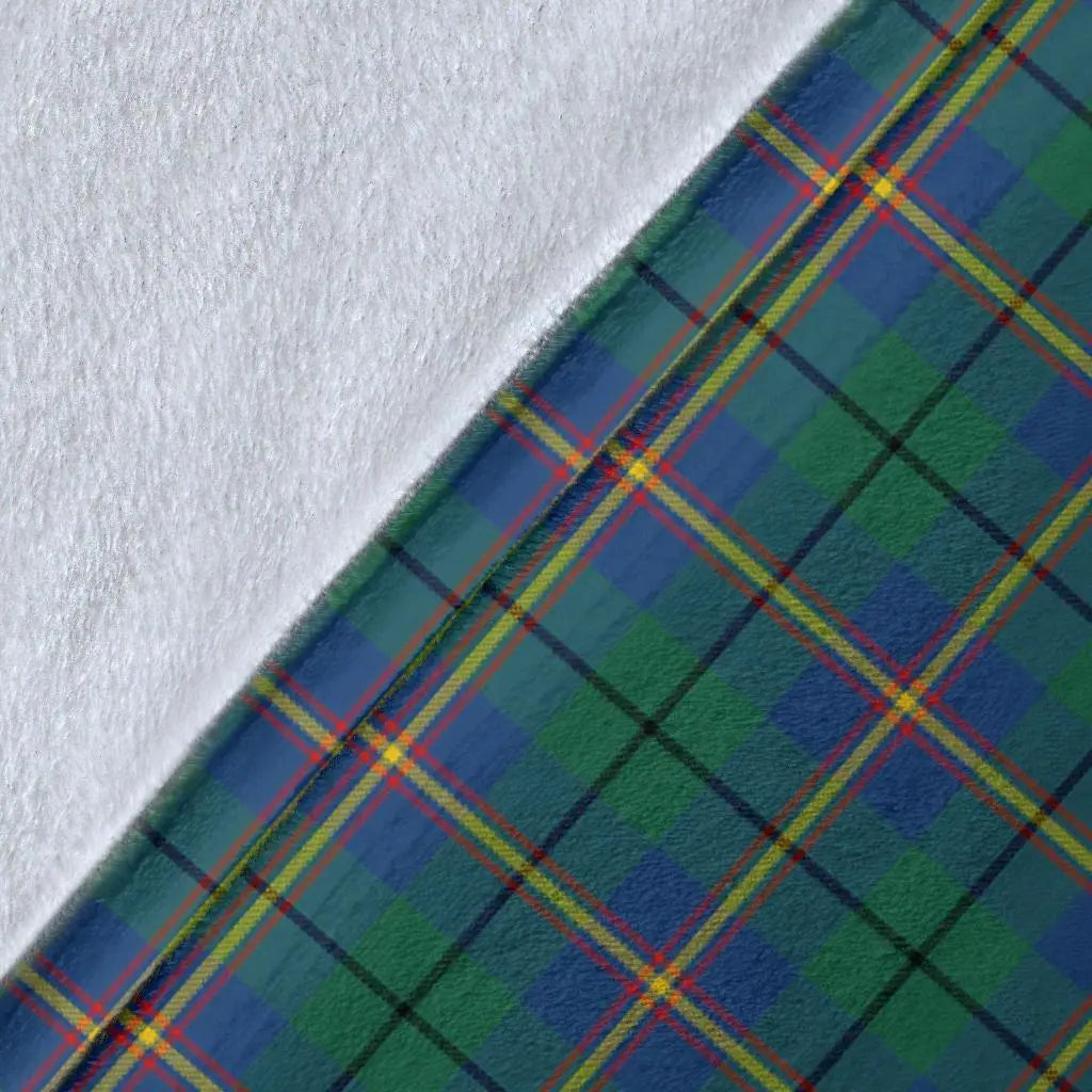 Clan Carmichael Ancient Tartan Crest Blanket Wave Style NK56 Clan Carmichael Tartan Today   