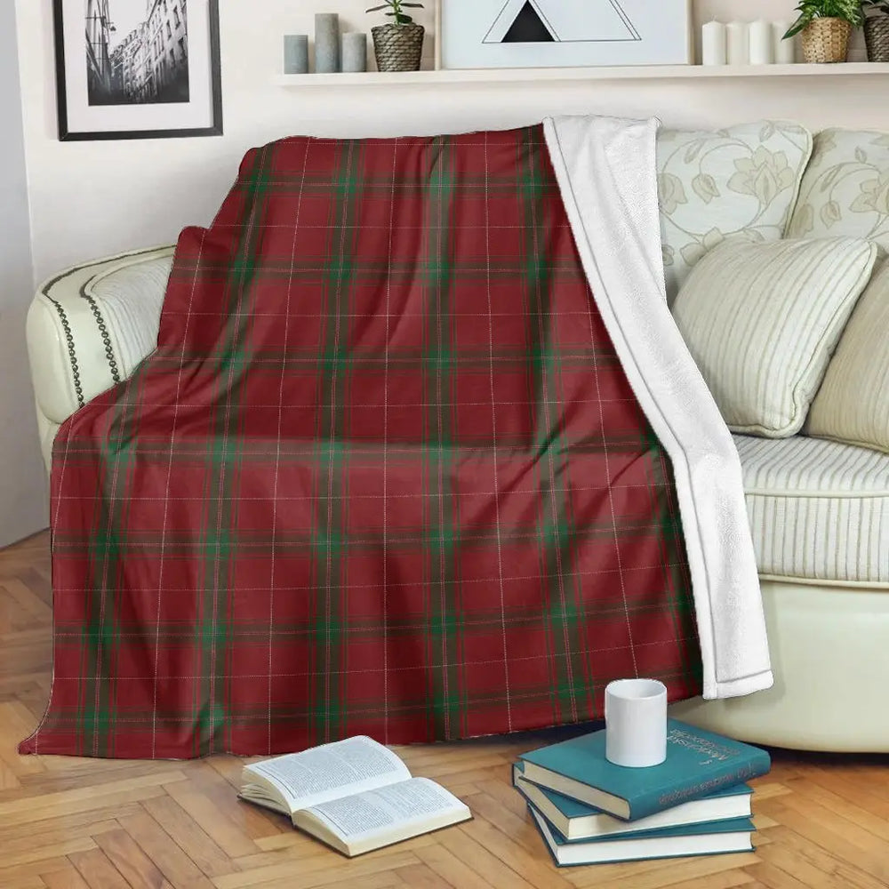 Clan Carruthers Family Tartan Blanket 3 Sizes QB38 Clan Carruthers Tartan Today   