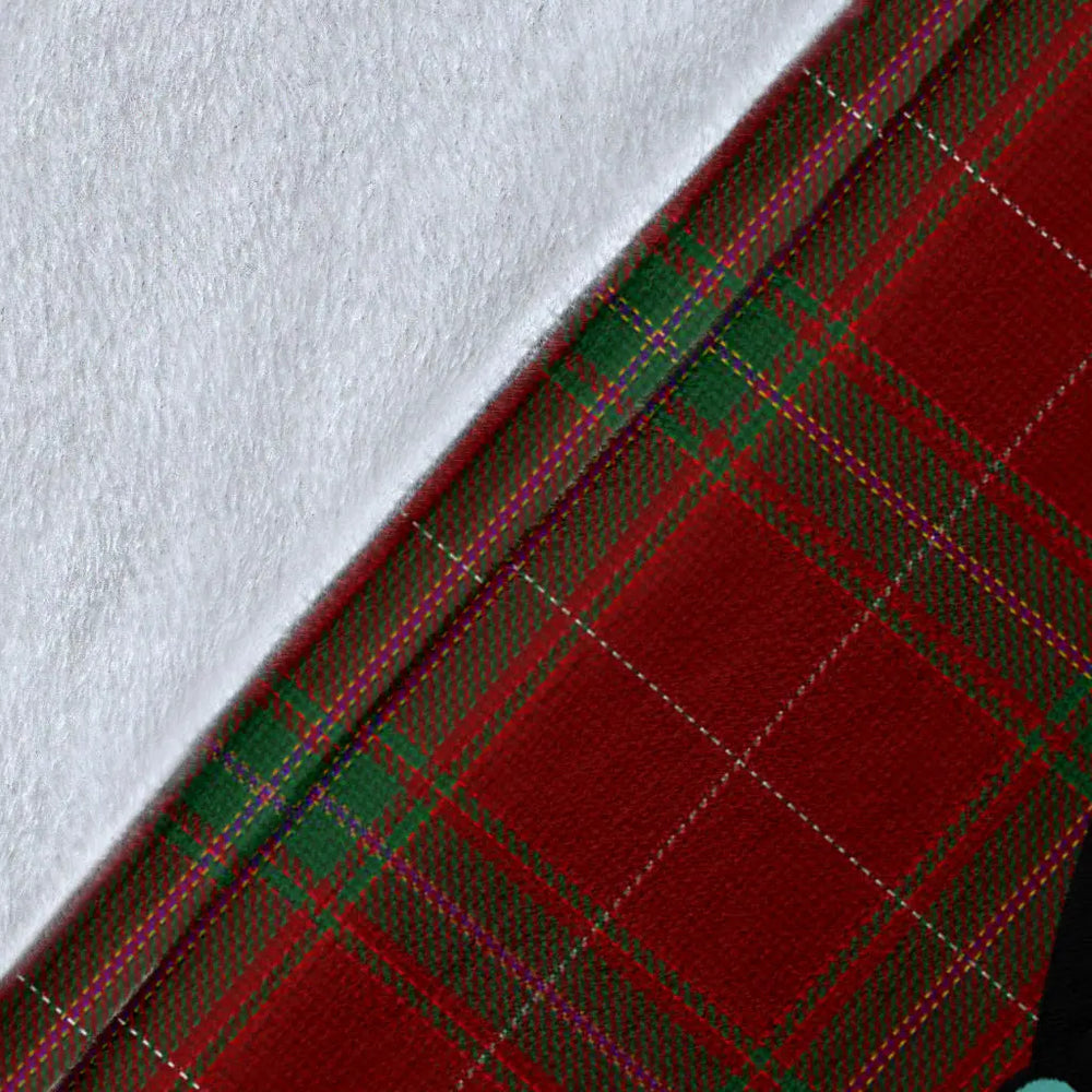 Clan Carruthers Family Tartan Official Crest Blanket 3 Sizes WN11 Clan Carruthers Tartan Today   