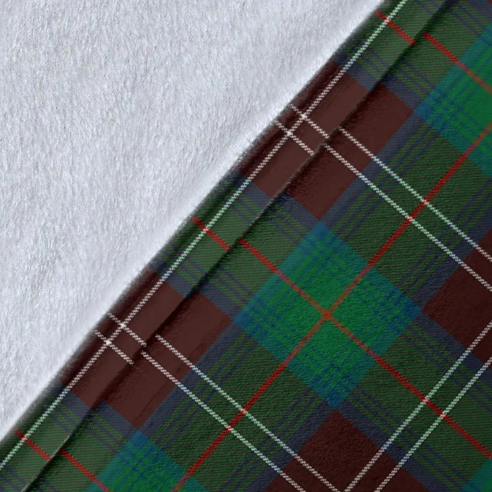 Clan Chisholm Hunting Ancient Tartan Crest Blanket Wave Style NR80 Clan Chisholm Tartan Today   