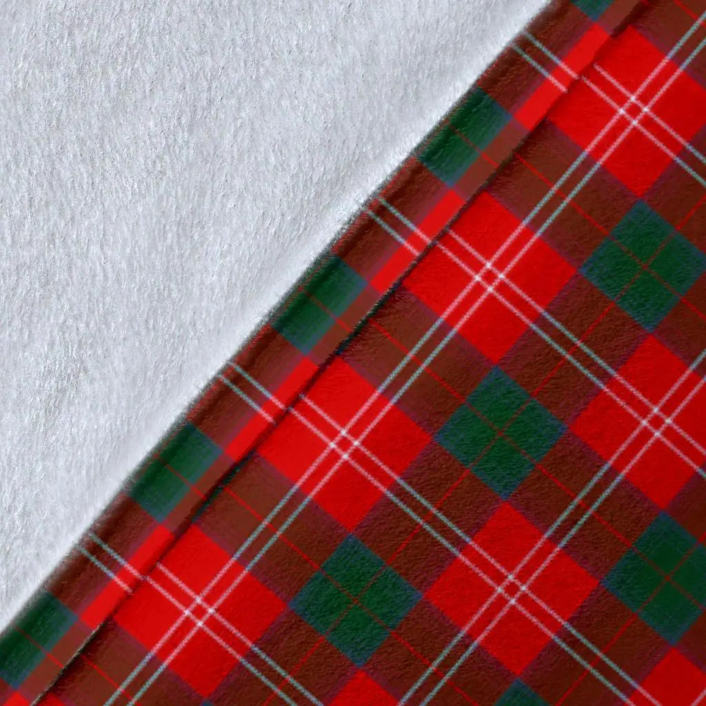 Clan Chisholm Modern Tartan Crest Blanket Wave Style YM30 Clan Chisholm Tartan Today   