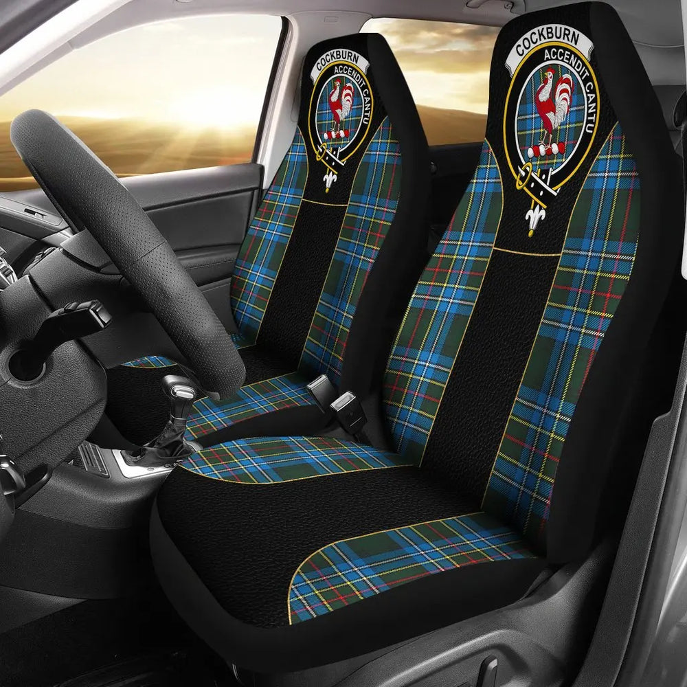 Clan Cockburn Tartan Crest Special Style Car Seat Cover LK85 Clan Cockburn Tartan Today   