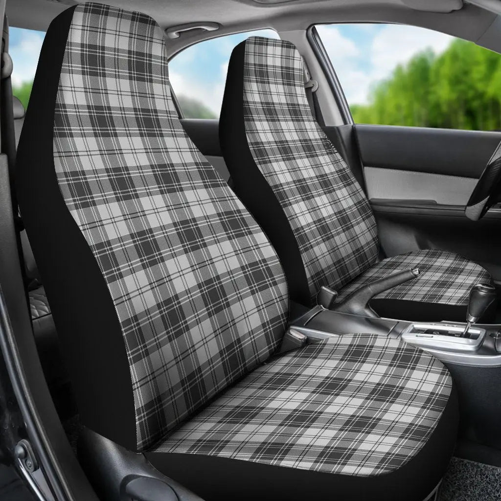 Clan Douglas Grey Modern Tartan Car Seat Cover AC84 Clan Douglas Tartan Today   