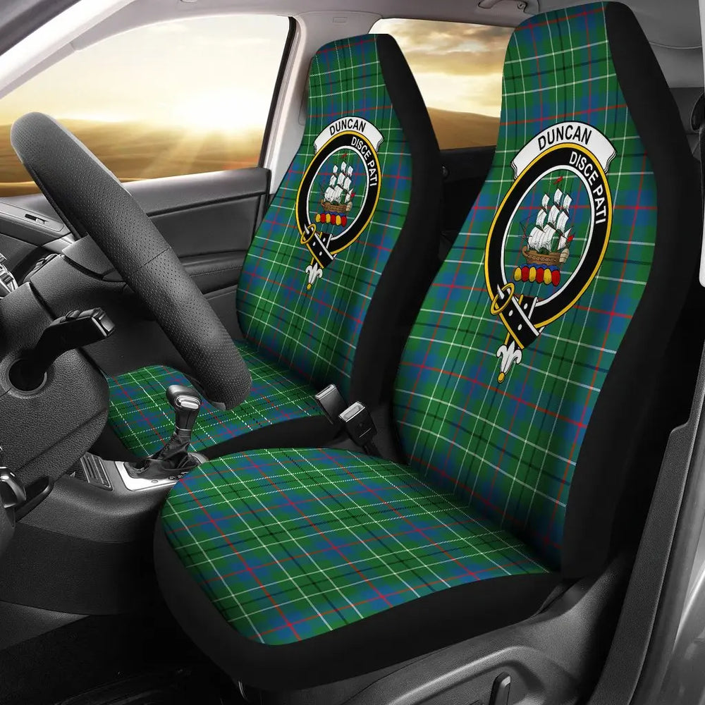Clan Duncan Tartan Crest Car Seat Cover XS73 Clan Duncan Tartan Today   