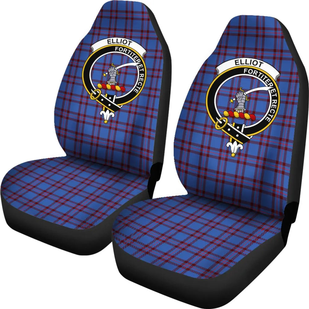 Clan Elliot Tartan Crest Car Seat Cover PA36 Clan Elliot Tartan Today   