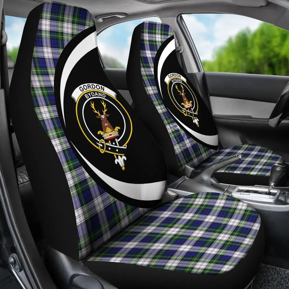 Clan Gordon Dress Modern Tartan Crest Car Seat Cover KF80 Clan Gordon Tartan Today   