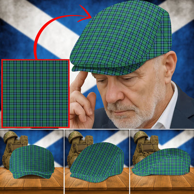 Clan Armstrong Ancient Tartan Flat Cap TL95