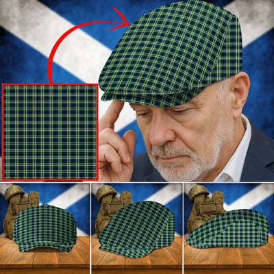 Clan Blackadder Tartan Flat Cap MJ91