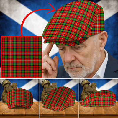 Clan Boyd Modern Tartan Flat Cap BS78