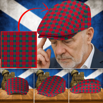 Clan Byres 2 Tartan Flat Cap LB21