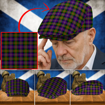 Clan Cameron of Erracht Modern Tartan Flat Cap MD97