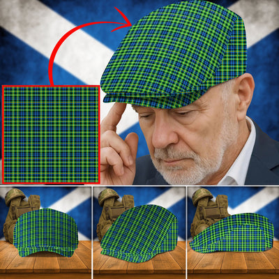 Clan Campbell of Breadalbane Ancient Tartan Flat Cap JI16