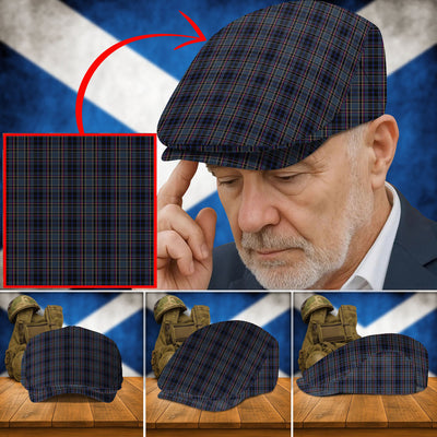 Clan Conway Tartan Flat Cap HS84