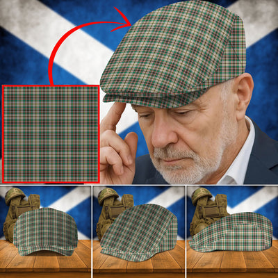 Clan Craig Ancient Tartan Flat Cap NK14