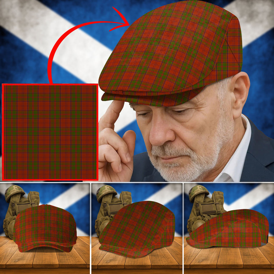 Clan Drummond Tartan Flat Cap