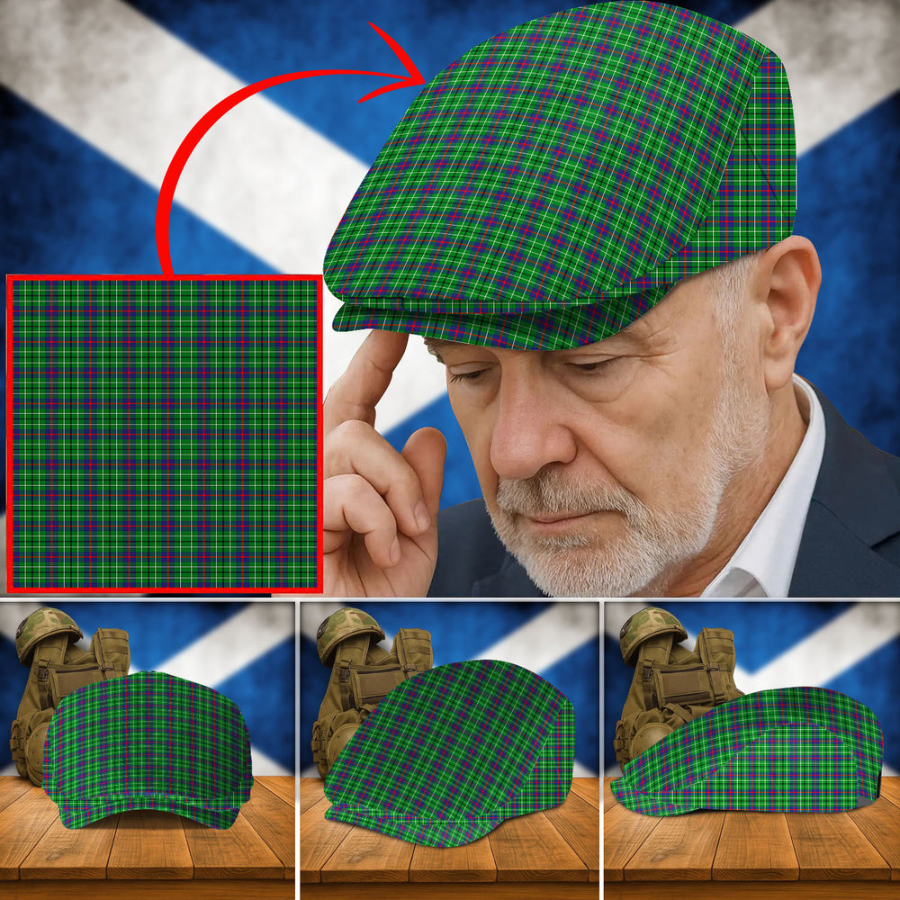 Clan Duncan Ancient Tartan Flat Cap DW55 Duncan Ancient Tartan Tartan Today
