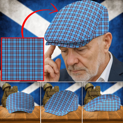 Clan Elliot Ancient Tartan Flat Cap LL90