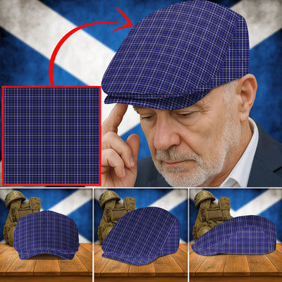 Clan Fleming Tartan Flat Cap WT60