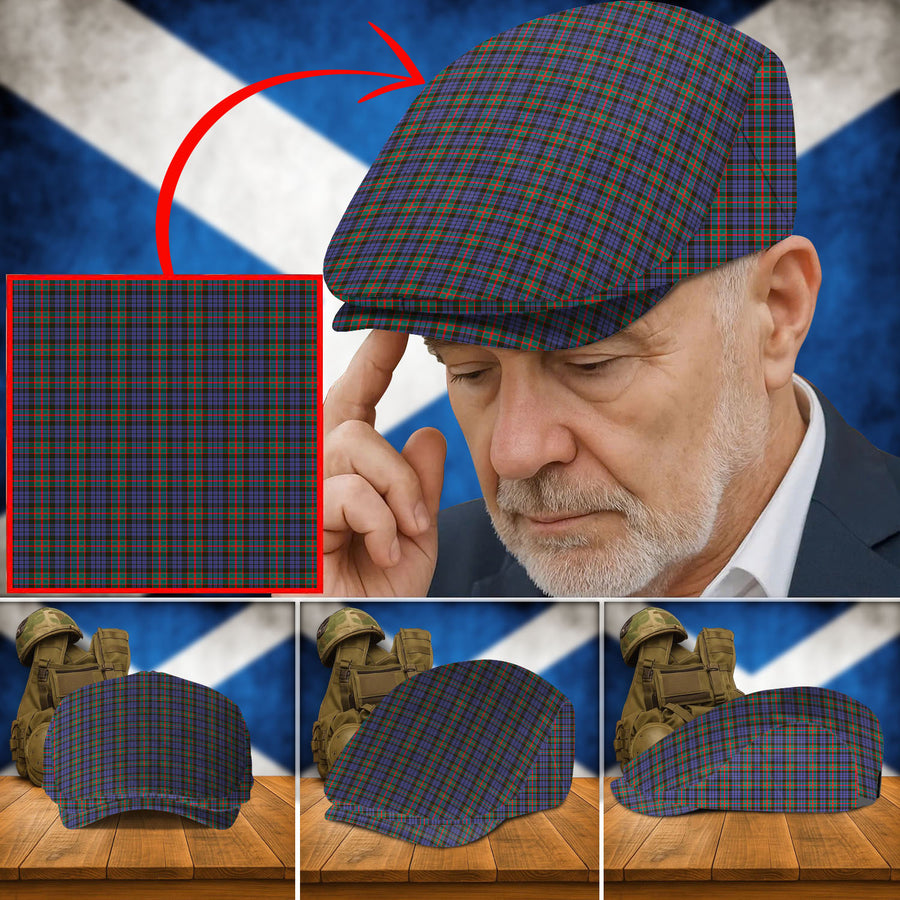 Clan Fletcher of Dunans Tartan Flat Cap BL65 Fletcher of Dunans Tartan Tartan Today