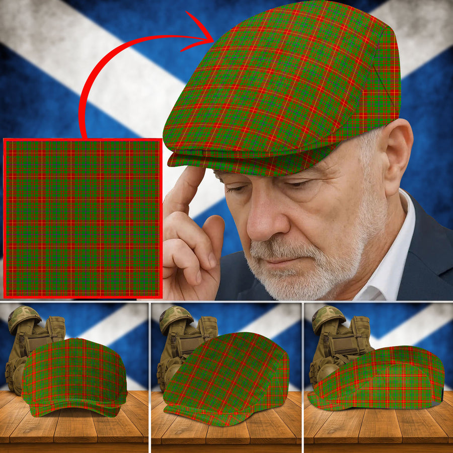Clan Fulton Tartan Flat Cap