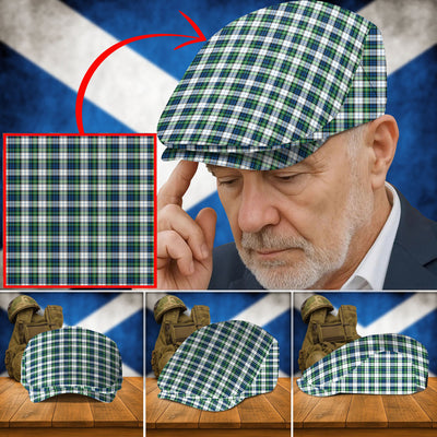Clan Gordon Dress Ancient Tartan Flat Cap OK15