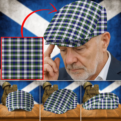 Clan Gordon Dress Modern Tartan Flat Cap ZA20