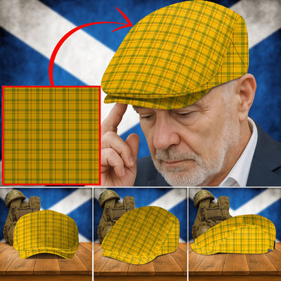 Clan Houston Tartan Flat Cap WY73