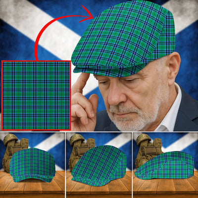 Clan Keith Ancient Tartan Flat Cap BO65
