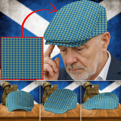 Clan Laing Tartan Flat Cap SN52