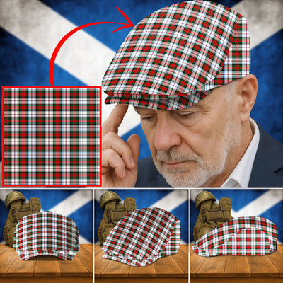 Clan MacDuff Dress Modern Tartan Flat Cap RQ87