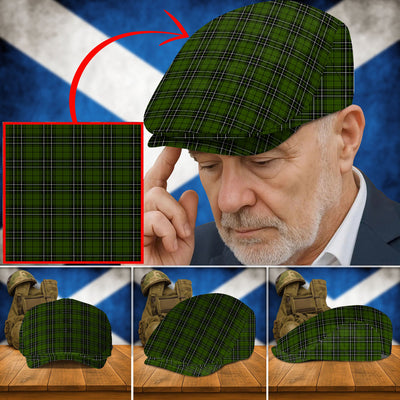Clan MacLean Hunting Tartan Flat Cap BB58